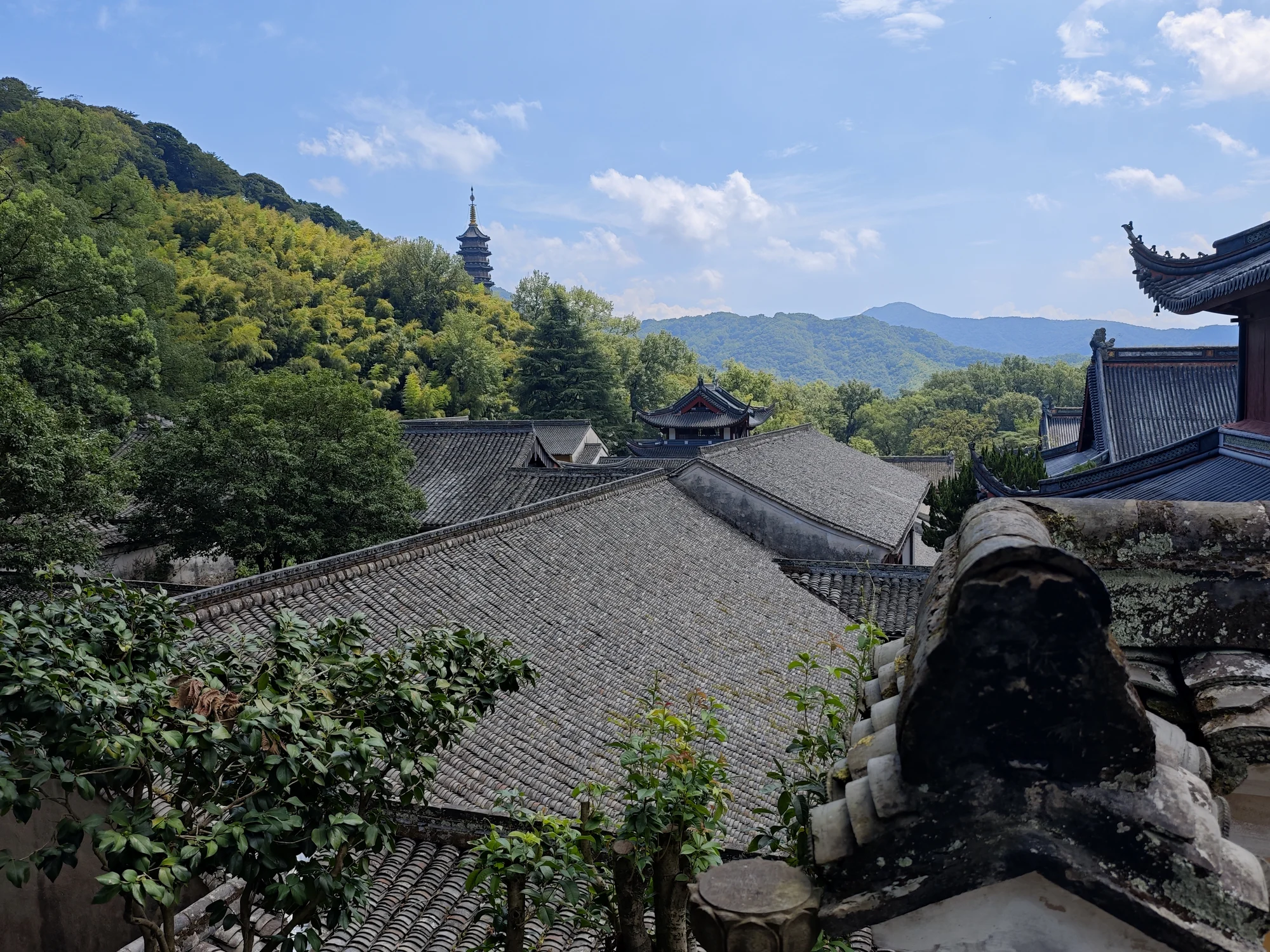 鳞次栉比的佛阁