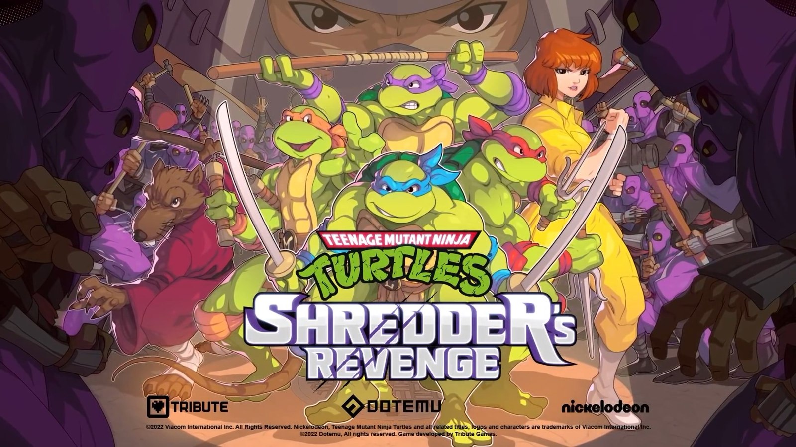 忍者神龟施莱德的复仇追加登陆ps4和xboxone平台2022年内发售