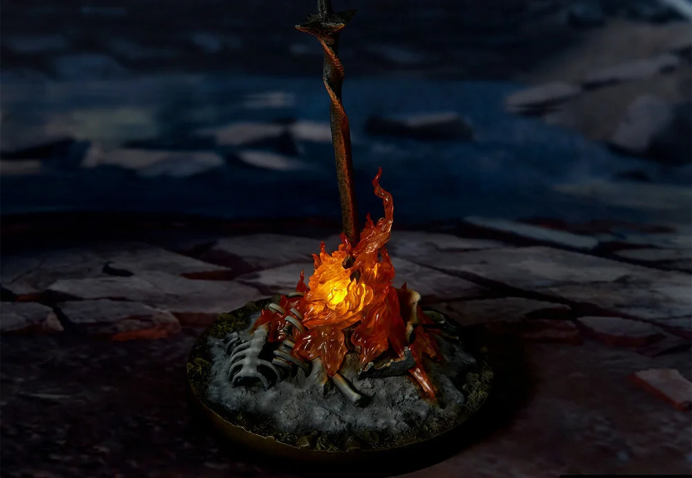 Gecco推出《黑暗之魂》篝火模型，还能发光