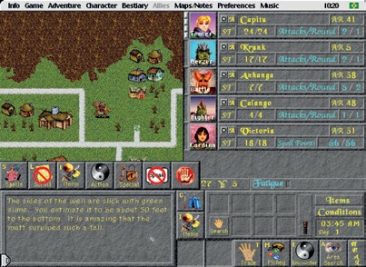 《領域》是相當超前於時代的一款遊戲，它允許事件有多種的解決辦法：對話選項，技能檢定，特殊物品和咒語等。
