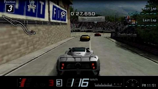 PSP上画面最好的赛车游戏