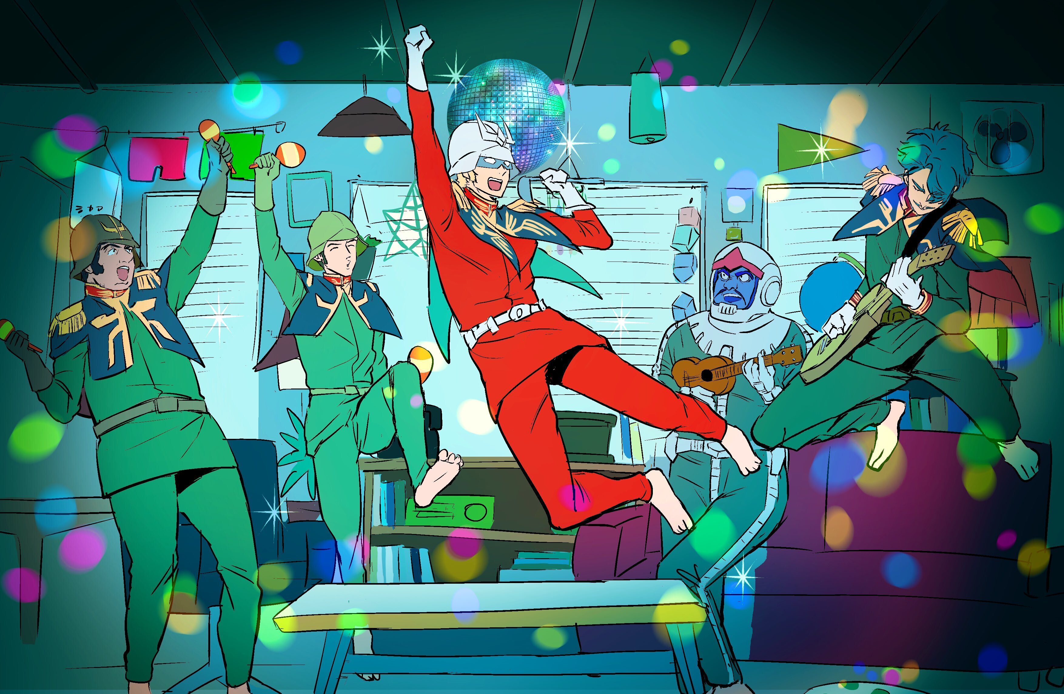 吉翁「We dont care anything~」