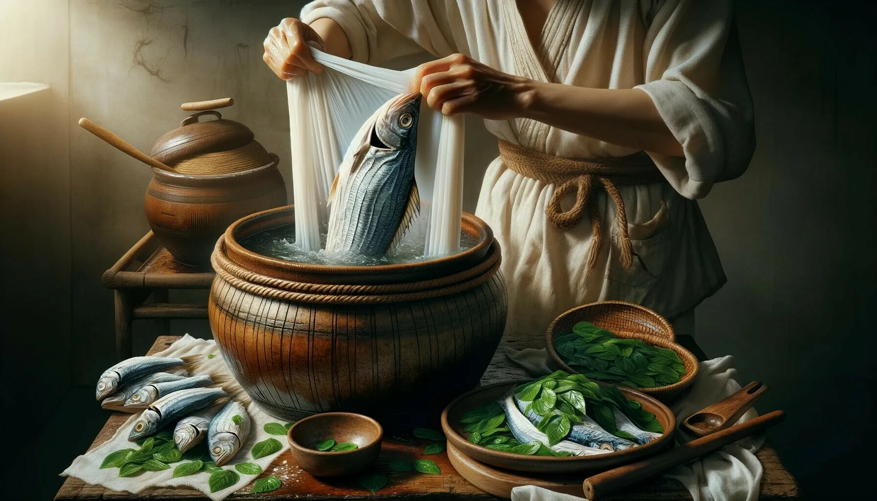 三刻钟后取出，用布挤干水分，就会恢复原样。