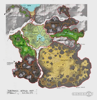 游戏的全地图。