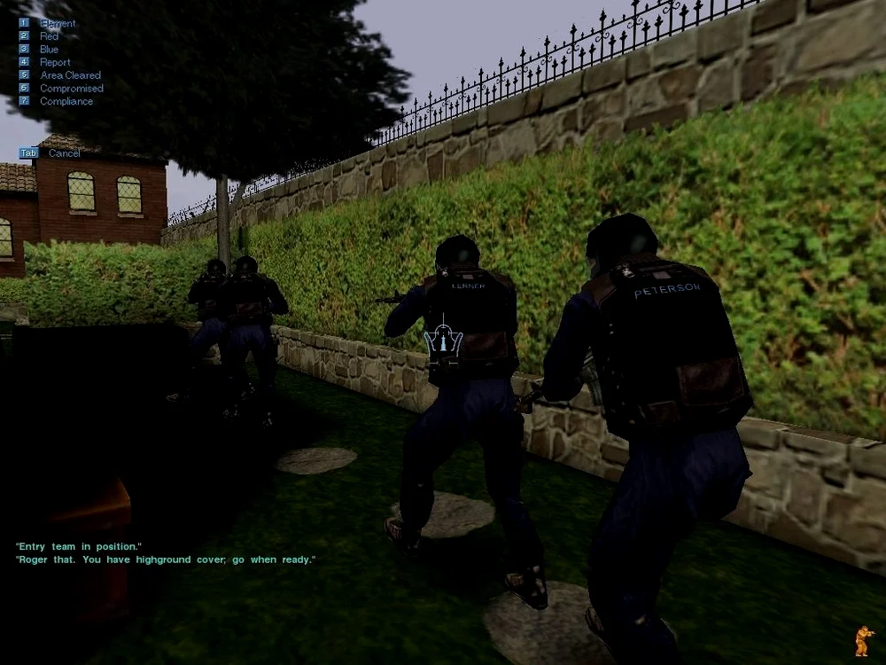 SWAT 3 游戏画面