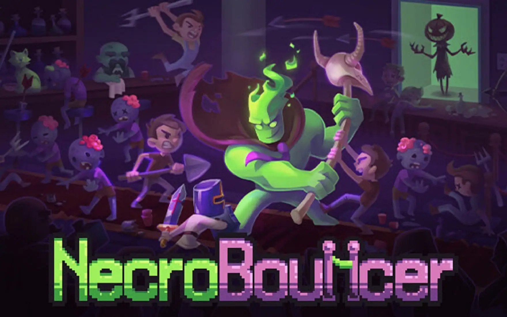 化身《死靈保安》，在像素地牢中大殺四方！