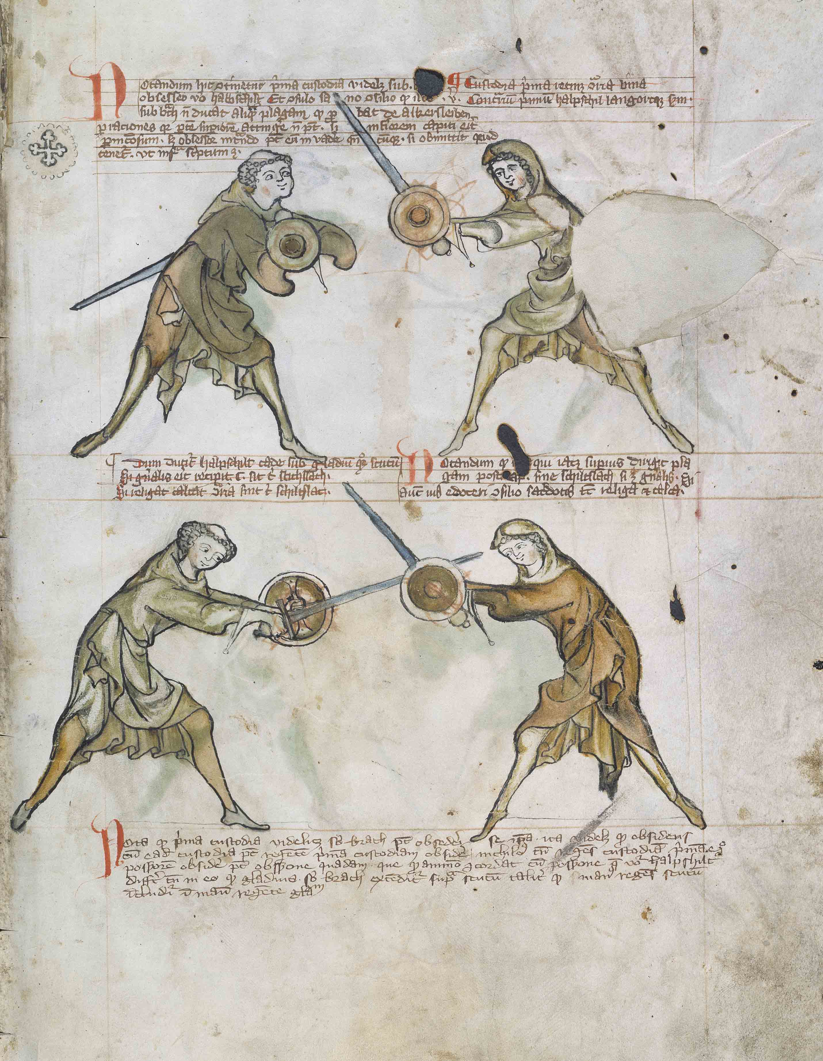 目前欧洲已知最早传世的剑术典籍《I.33》