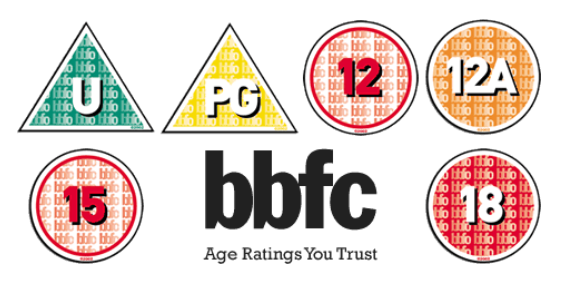 BBFC，即英國電影分級委員會（British Board of Film Classification），基本上負責英國所有娛樂產品的分級工作