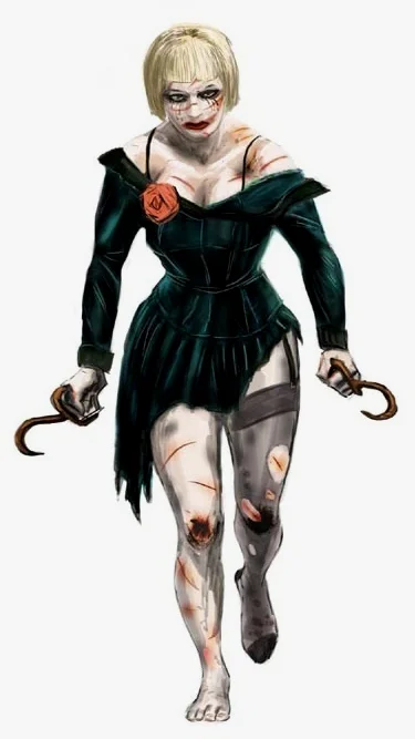 一幅接近完成的小珍妮概念美术。
（网址：http://www.giantbomb.com/splicers/92-647/all-images/52-304044/924919_20070518_screen012/51-389446/）