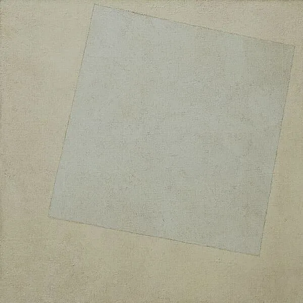 白上白，马列维奇，1918