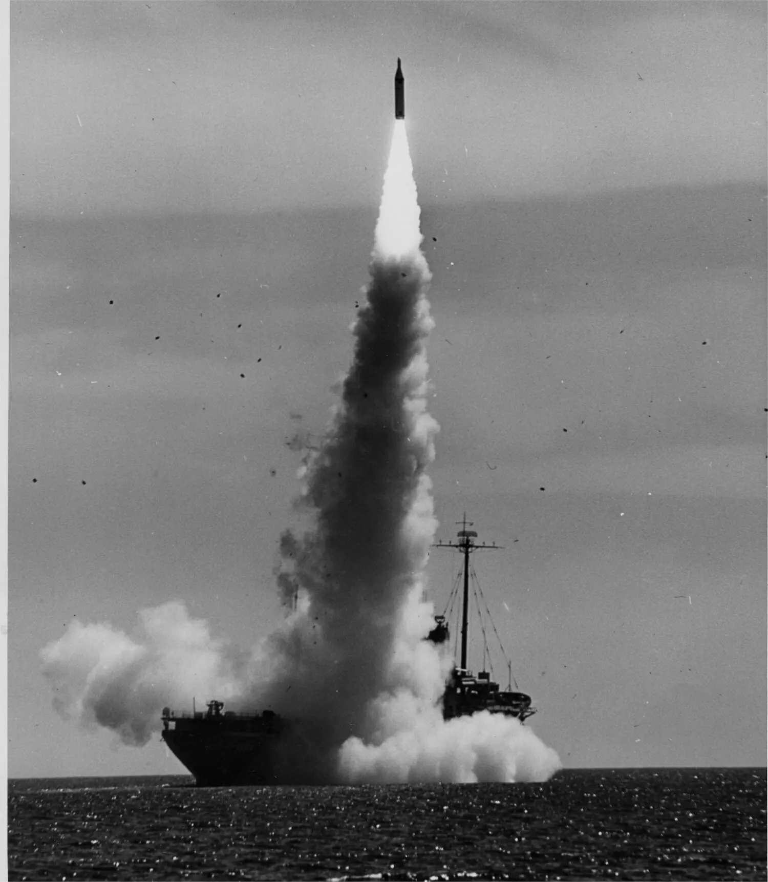 EAG-154试射北极星A2型弹道导弹