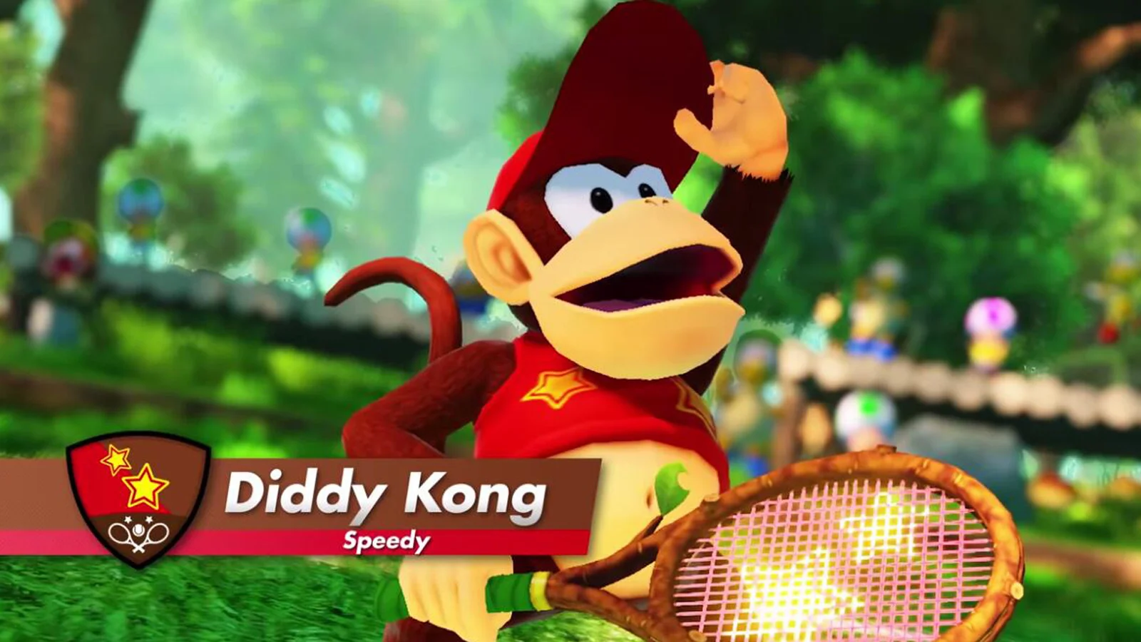 《马力欧网球ACE》追加全新角色Diddy Kong,九月开放使用