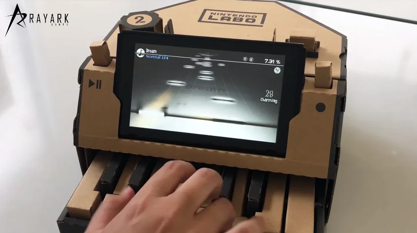用纸钢琴玩音游，《Deemo》更新后支持《Nintendo Labo》钢琴配件