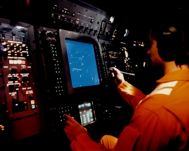 真正的E-2C控制台