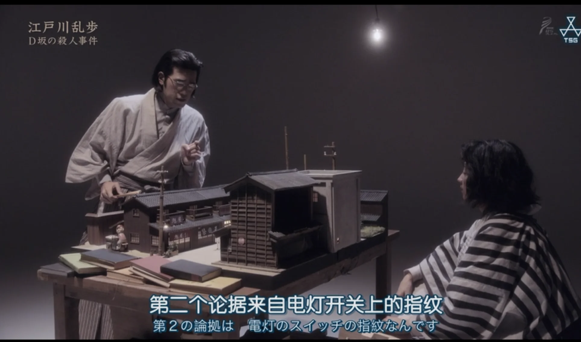 第一集便使用迷你模型进行密室讲解