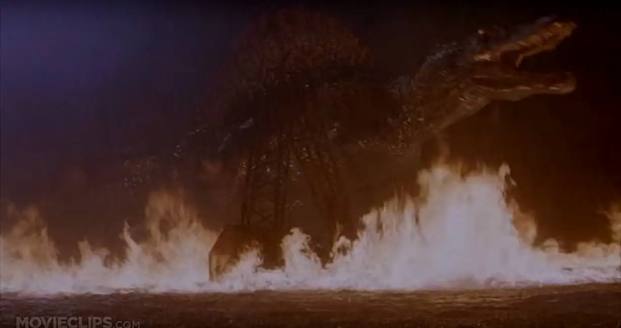 棘龙在电影里的最后一次亮相，目前在动画里回归了