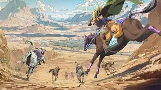 动画《JOJO的奇妙冒险 第7部 飙马野郎》公开先导预告，剧集将于2026年上线