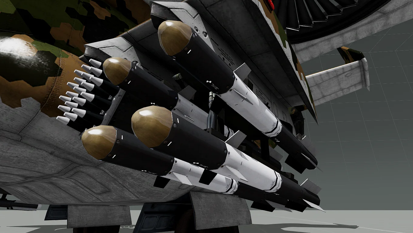 Y-32还能携带火箭和导弹