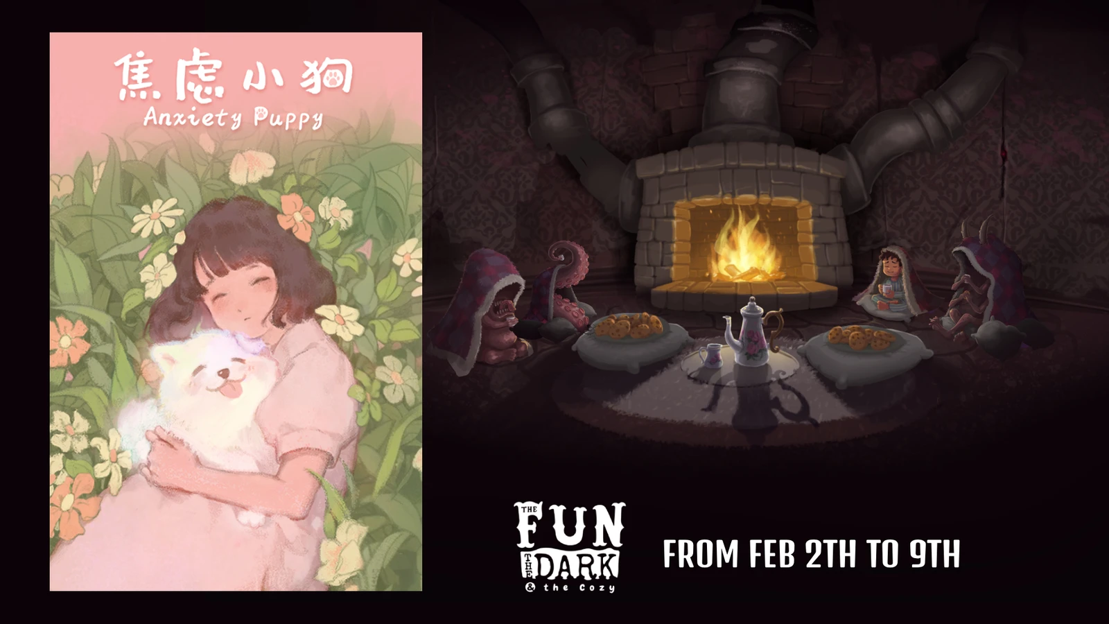 Steam趣味、暗黑、治愈主题游戏节