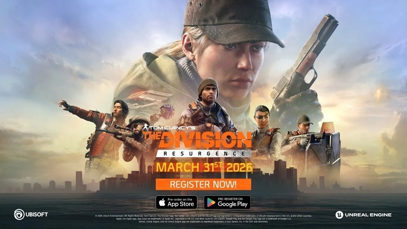 《全境封锁：曙光》将于 3 月 31 日正式上线