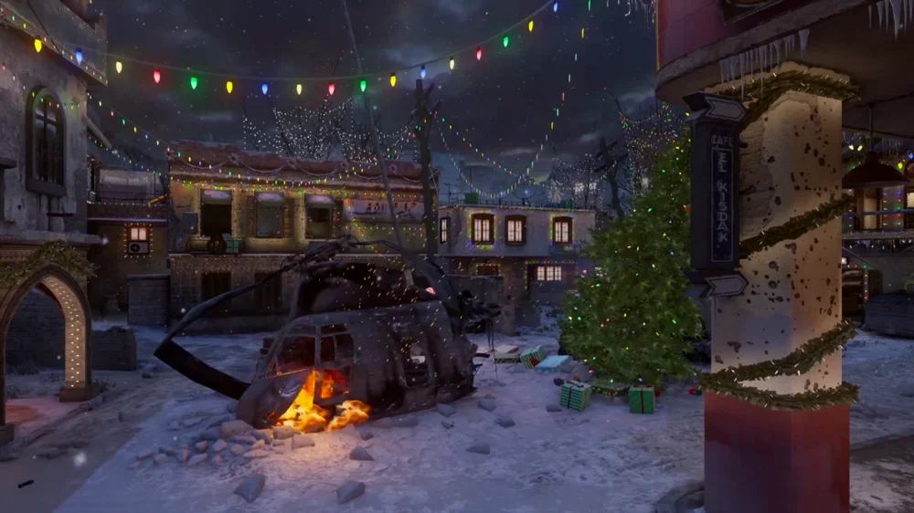 圣诞版地图Winter Crash