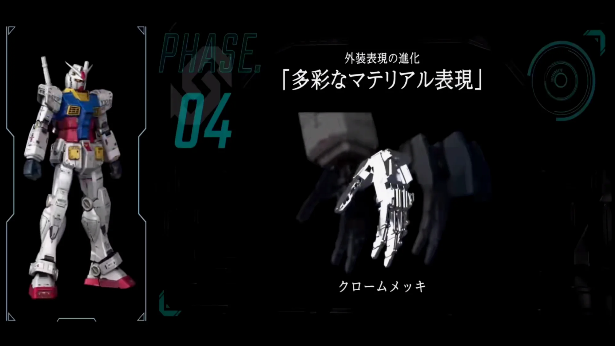 电镀铬（手掌也有骨架！）