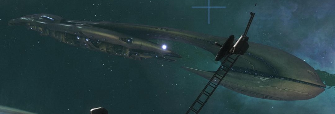 致远星轨道上空的CSO级超级航母“漫漫长夜”号