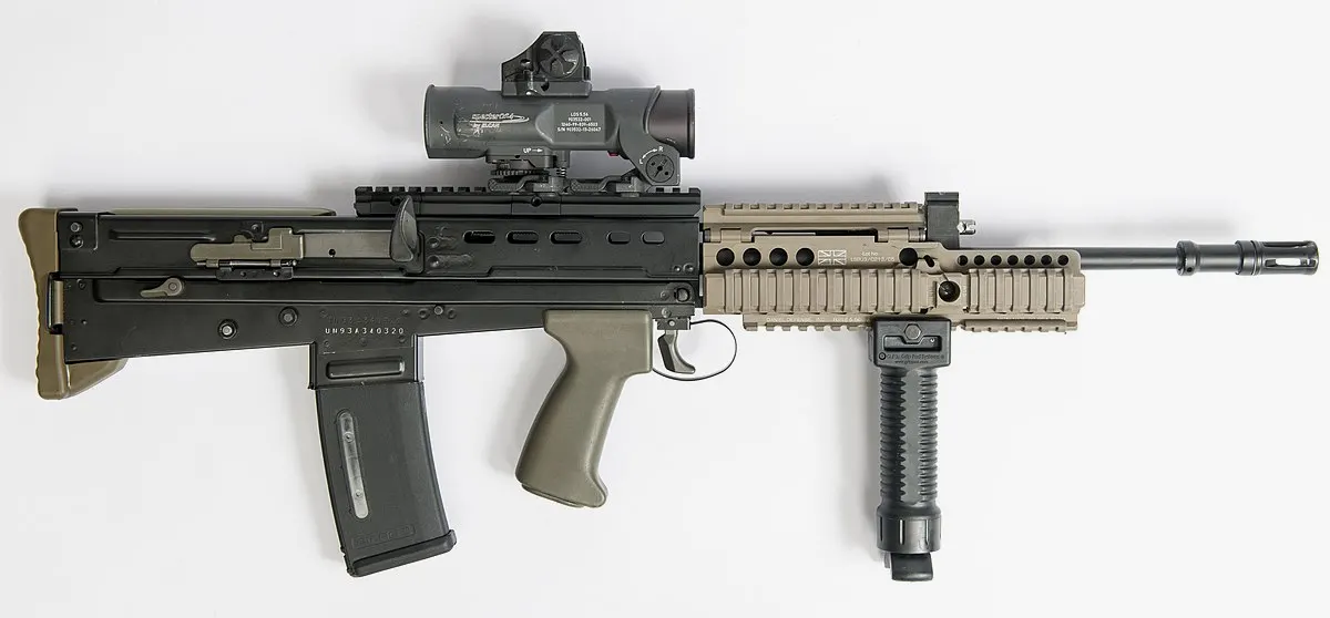 SA80无托步枪