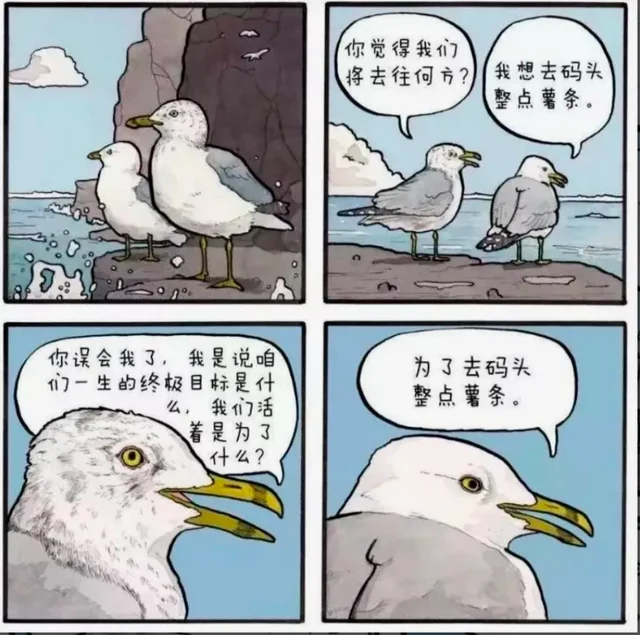去码头整点薯条：探寻人生意义（本文主要借鉴meme）