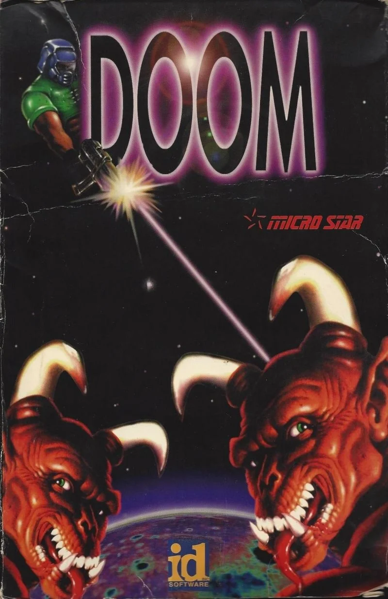 不知道哪里的版本的DOOM封面