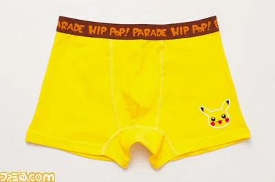 ▲ボクサーパンツ HIP POP！ PARADE ピカチュウ メンズFree 1620円（税込） 1500円（税抜）