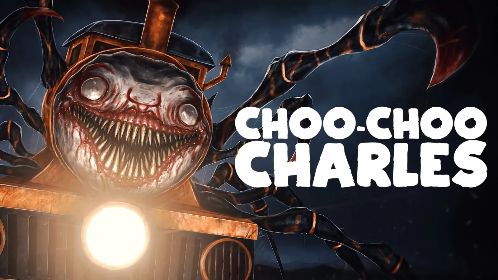 与大蜘蛛火车战斗！开放世界恐怖游戏《Choo-Choo Charles》将于明年一季度发售