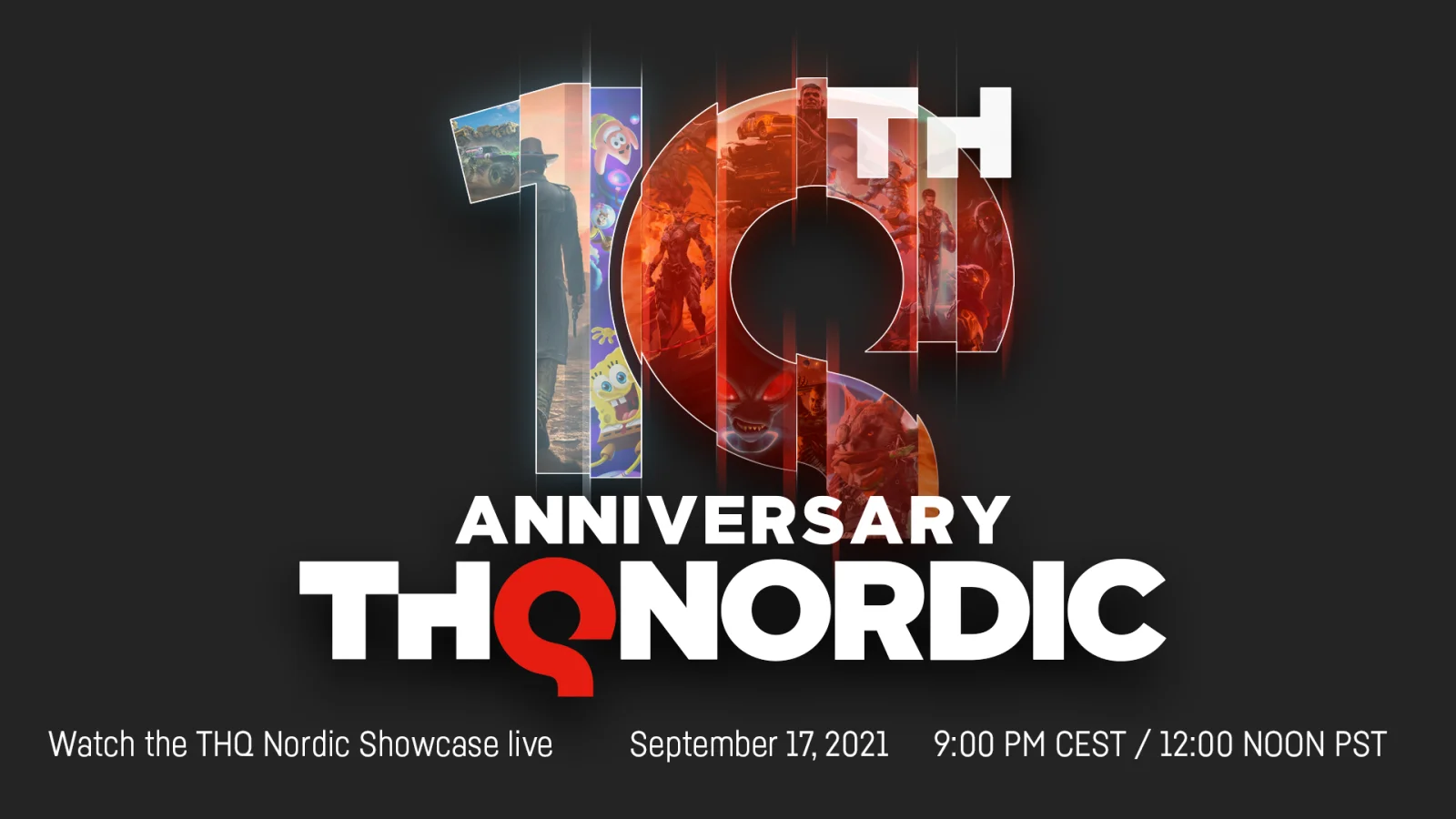THQ Nordic 将于9月17日举办十周年直播活动，将会有六款新游戏展示