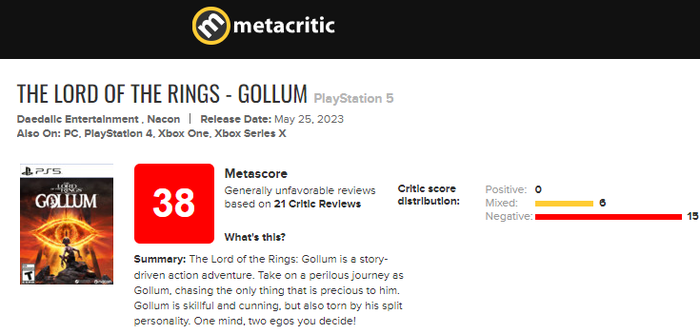 2023年评分新低、沉闷乏味问题重重:《魔戒:咕噜》媒体评分汇总 2023年评分新低、沉闷乏味问题重重:《魔戒:咕噜》媒体评分汇总