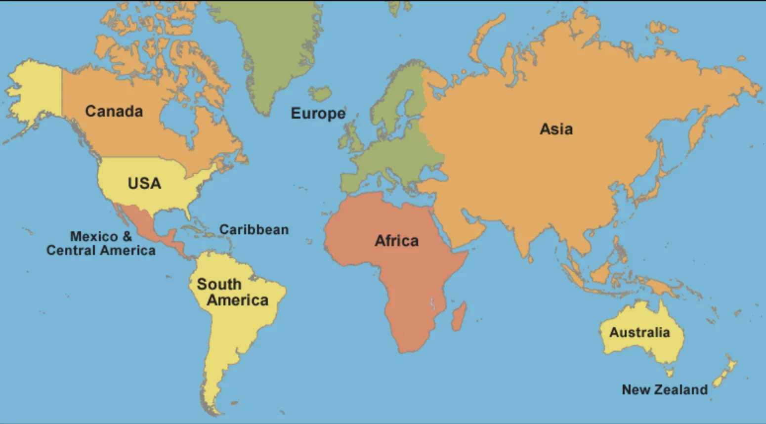 Google搜到的世界地图