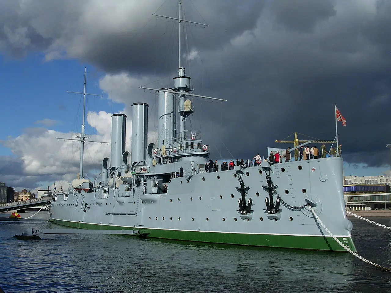 阿芙乐尔号巡洋舰，来源维基百科