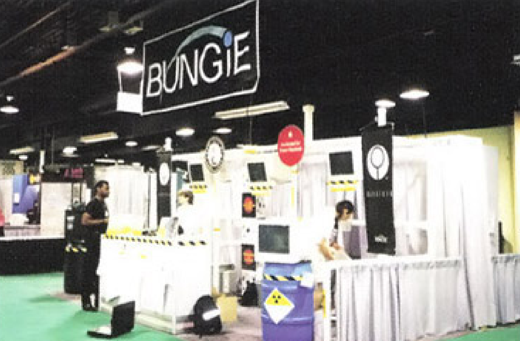 1994年波士頓Macworld會場的Bungie攤位