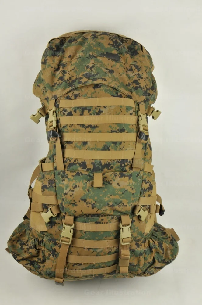 ILBE步兵主包，原型是Arc'teryx BORA 95，容量75L