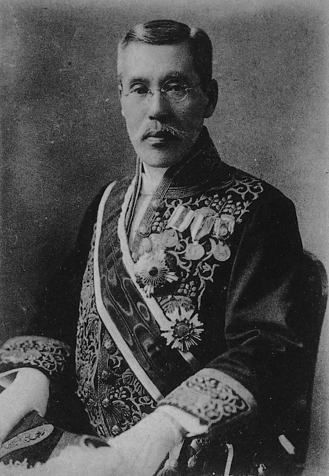推动《治安维持法》的右翼政客平沼骐一郎