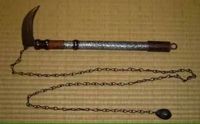 鎌鎖 鎖鎌 a sickle and chain しのびや : TL-STARしのびや - 通販
