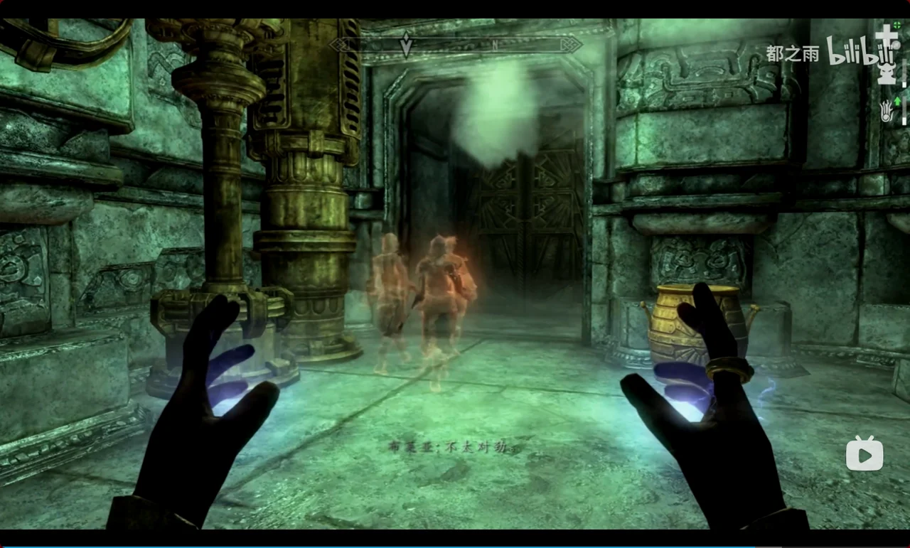 （回声演出）对前方感到警惕的布莱亚，塑造预期