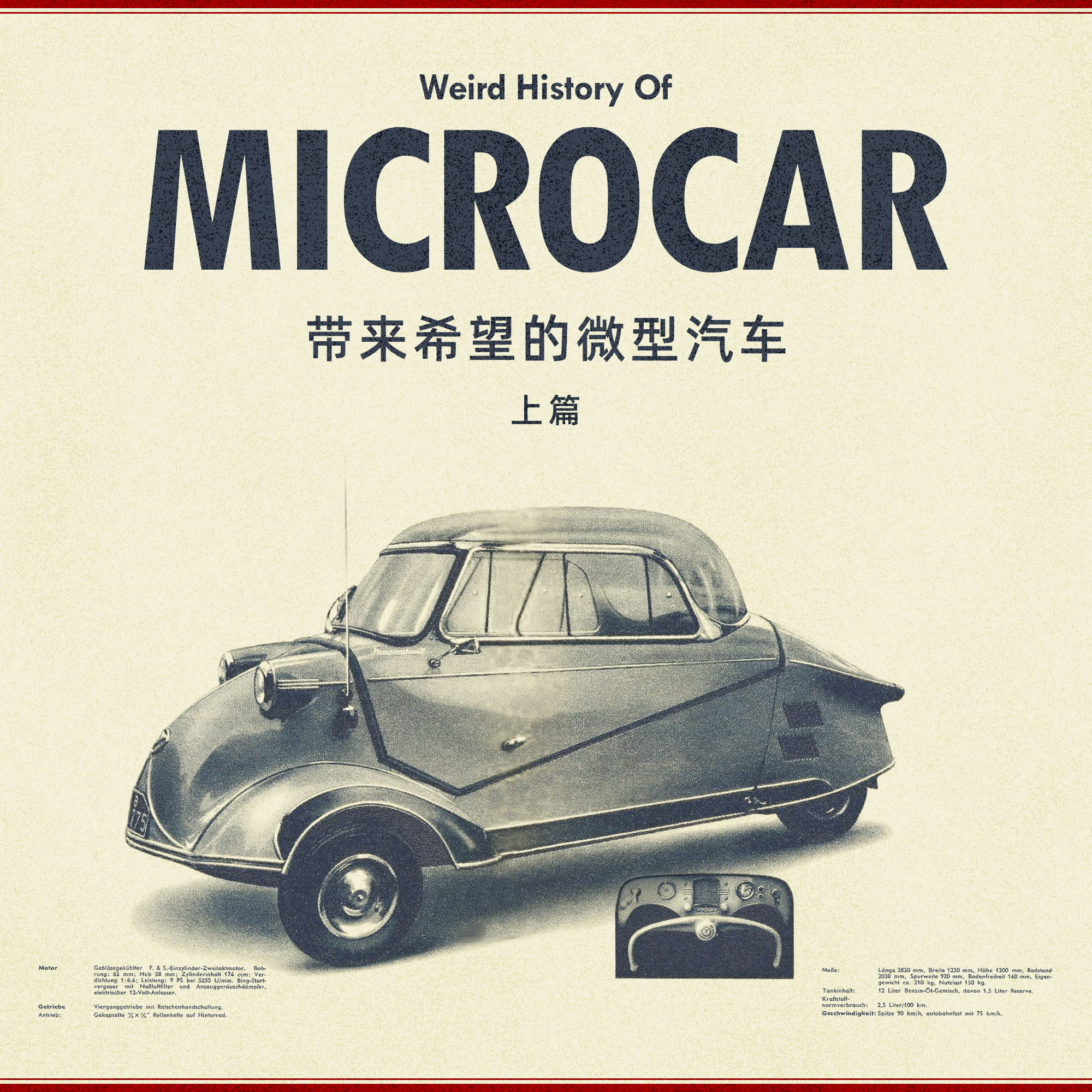 这些看上去像是科幻电影里的车，其实曾统治过现实世界-上篇