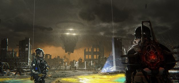 散爆网络自研全新科幻题材合作PVE射击游戏《逆向坍塌：F》首曝PV公开
