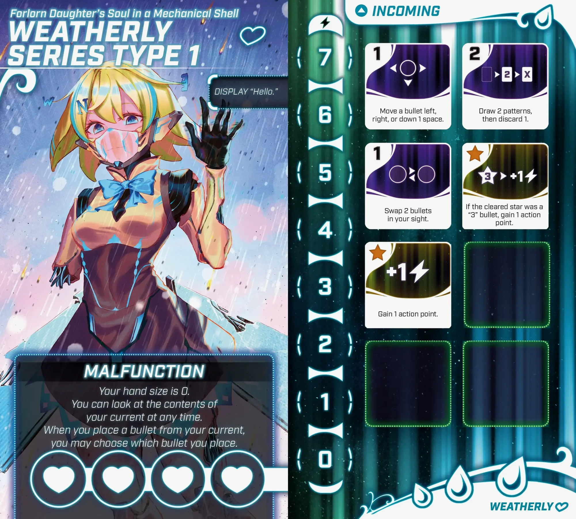 Weatherly Series Type 1 (Millie Treasure)