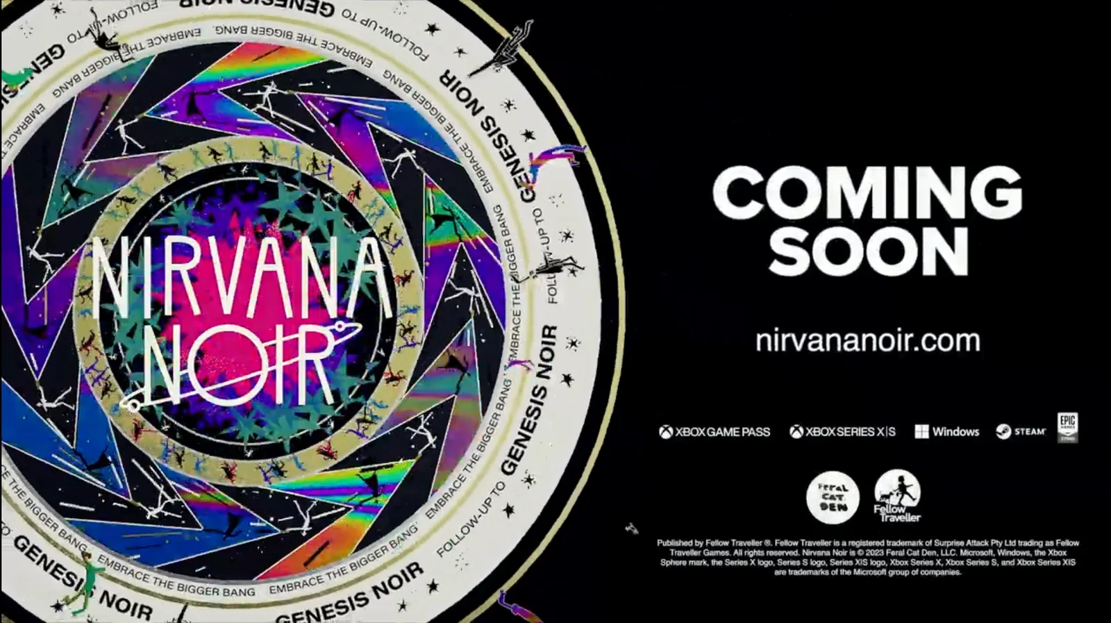 推理解谜游戏《Nirvana Noir》发售窗口暂定为2025年春，首发XGP