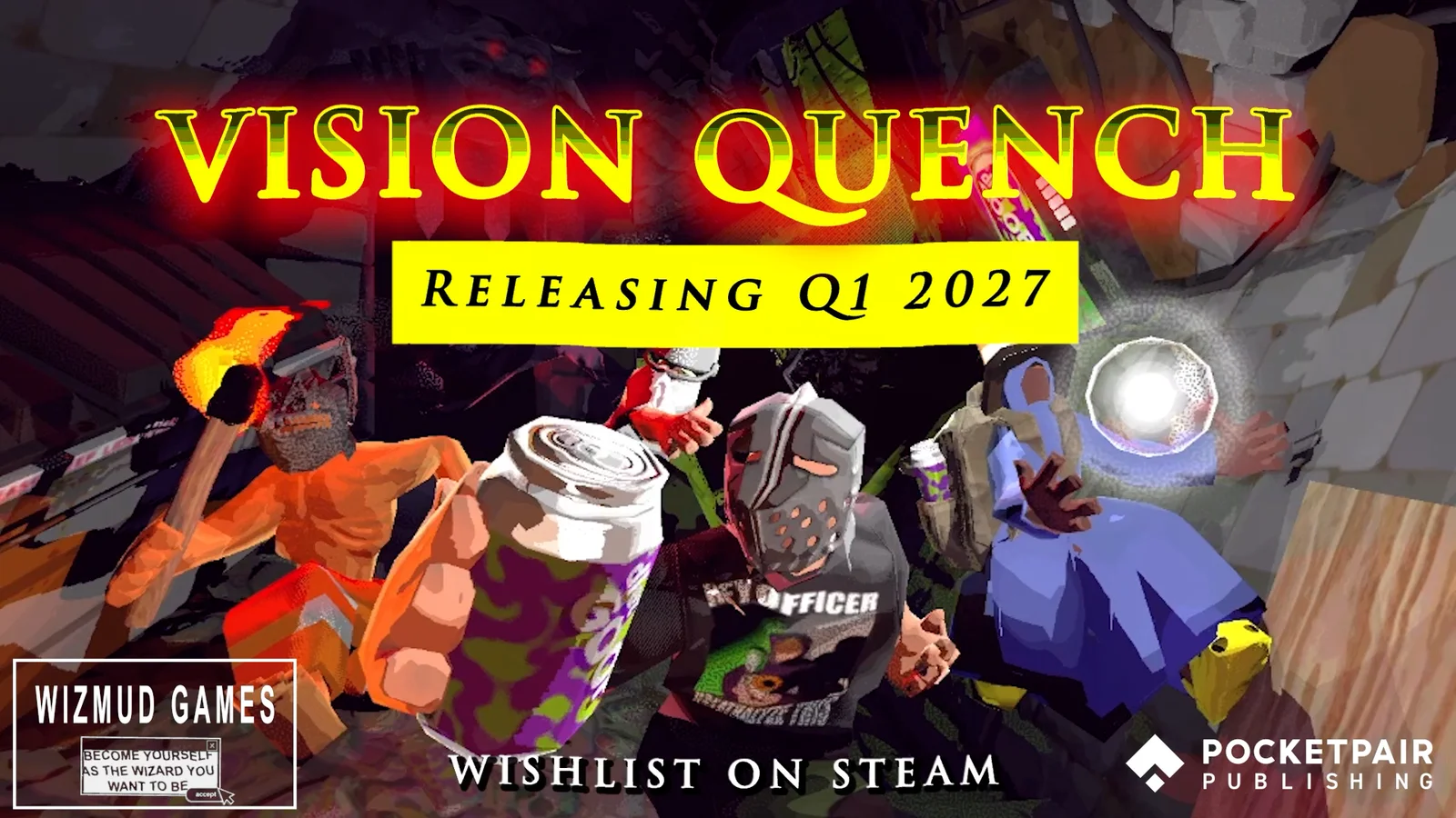 Vision Quench / 幻饮迷境》定档2027年春季！全新试玩版与预告片