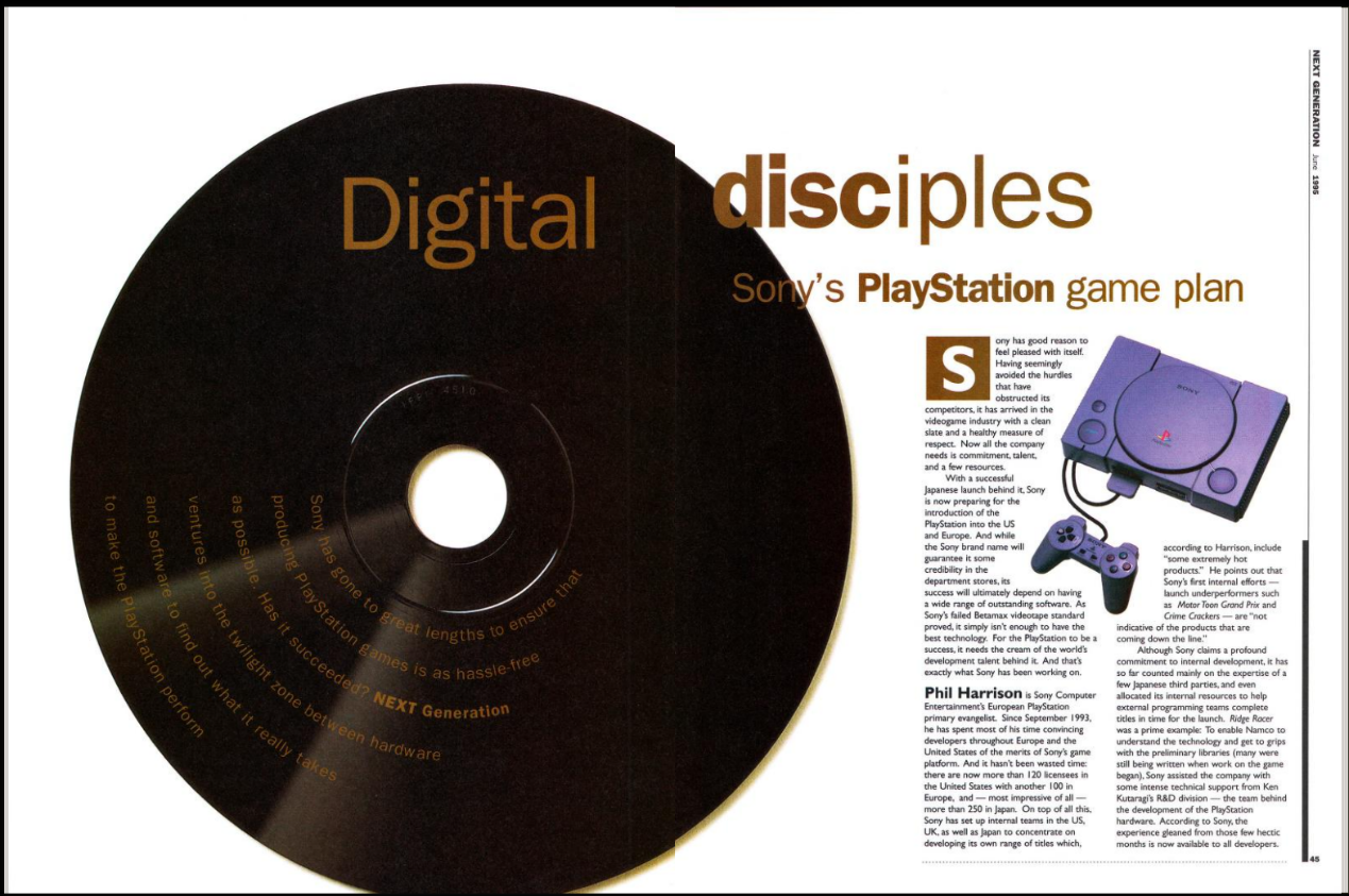 NEXT Generation Issue #6 June 1995 45頁 《索尼的PlayStation遊戲計劃》