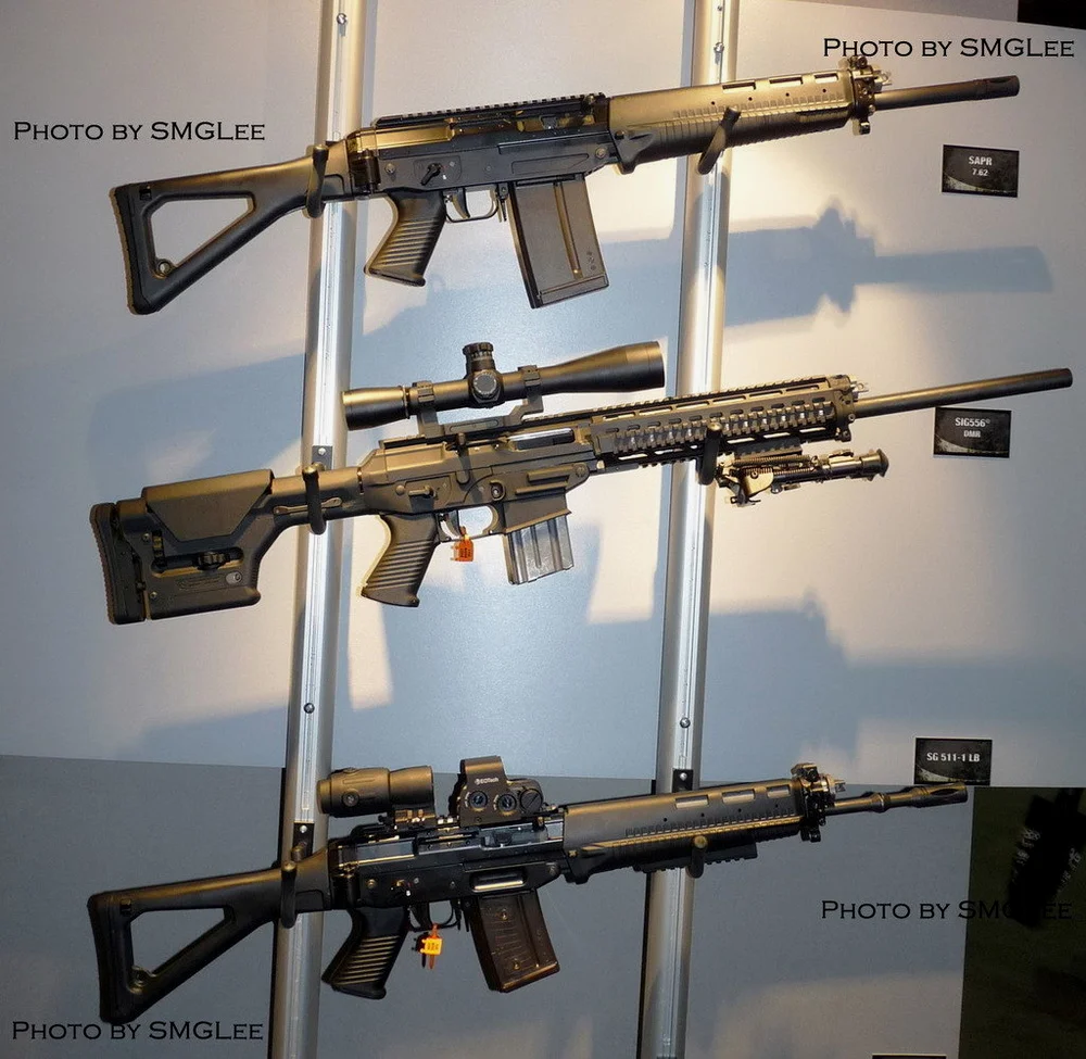 中间的是556 DMR