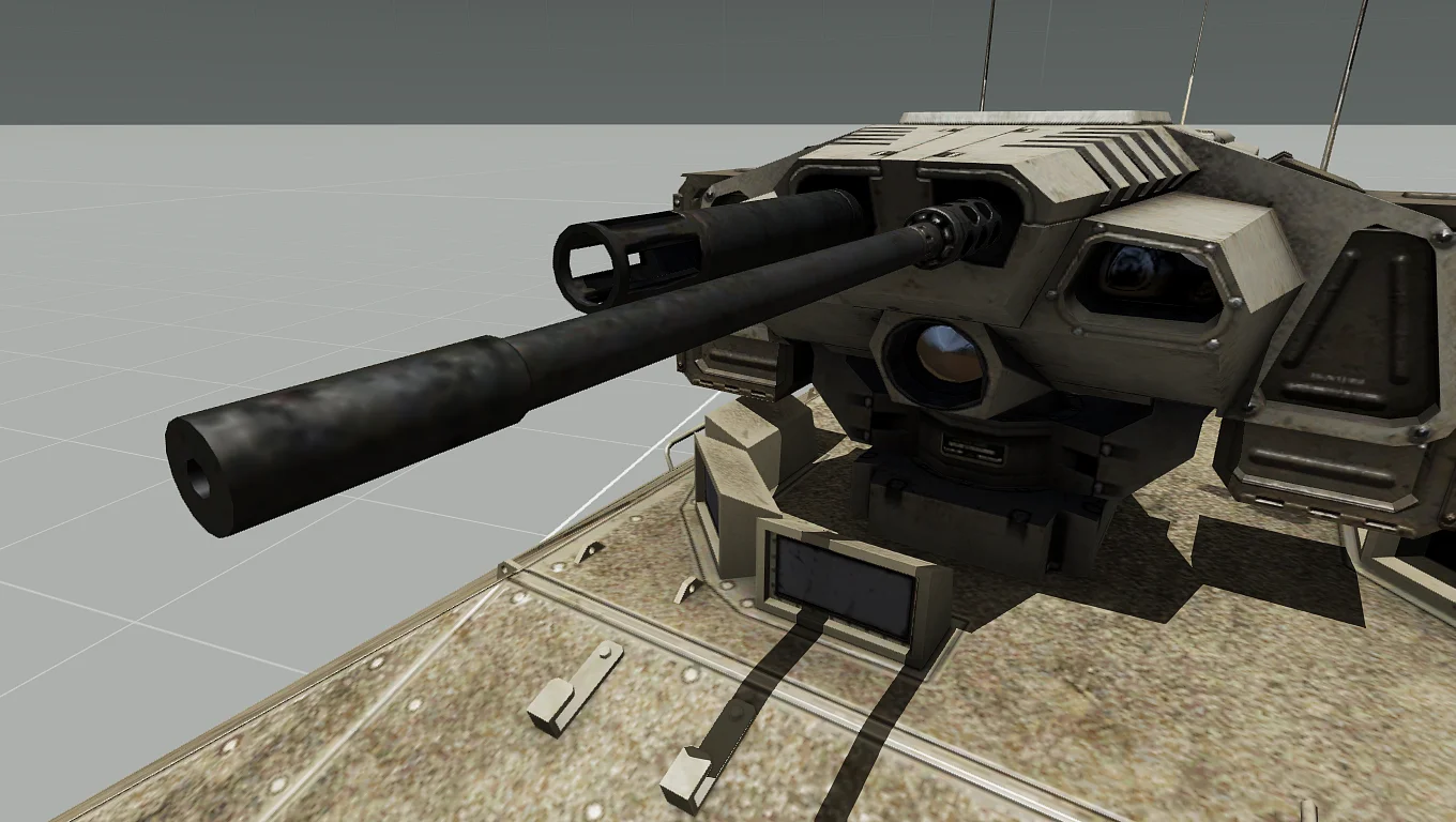 IFV-6的重机枪