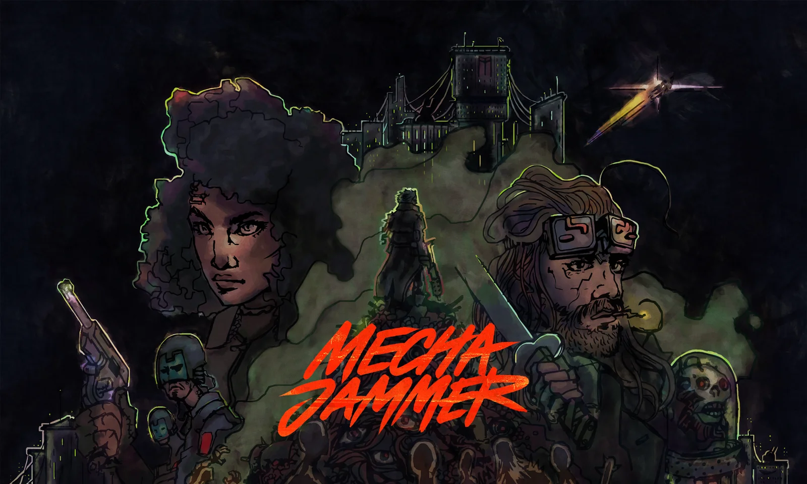 赛博朋克题材回合制RPG《Mechajammer》先导预告公布，12月2日正式发售